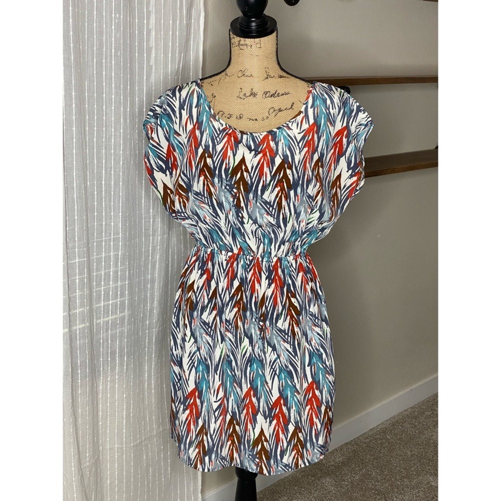 SOPRANO Multi Color Dress Size Large